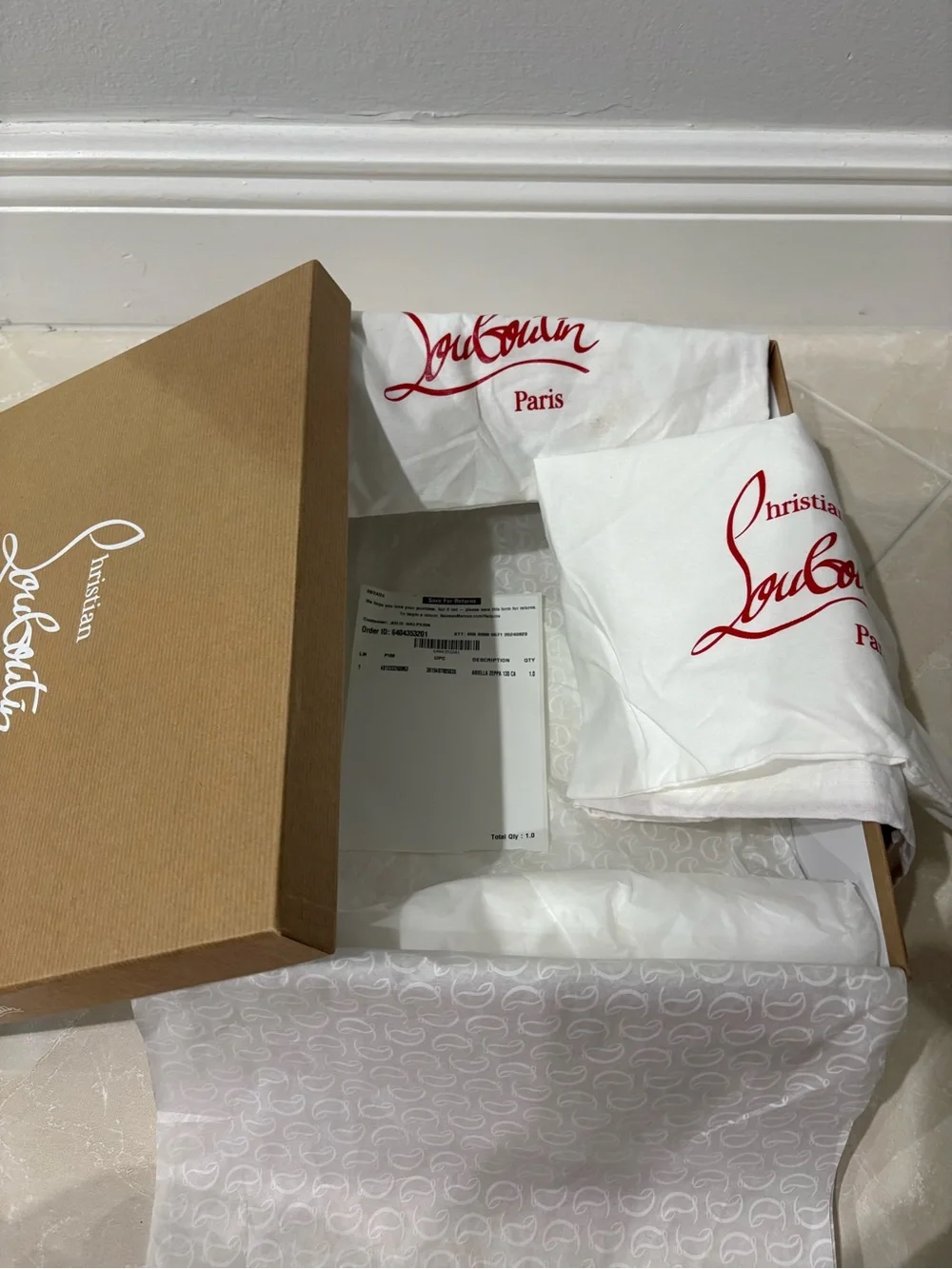Christian Louboutin worn twice